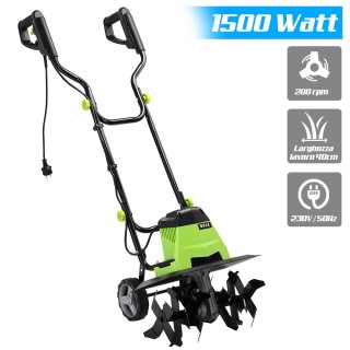 BAKAJI Σκαπτικό 1500W Ηλεκτρικό Σκαπτικό Πλάτος Εργασίας 40cm 028... BAKAJI Σκαπτικό 1500W Ηλεκτρικό Σκαπτικό Πλάτος Εργασίας 40cm 028...