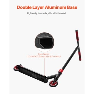 VEVOR Σκούτερ Κόλπων Δρόμου για Παιδιά & Ενήλικες με Διπλό Κατάστρω... VEVOR Σκούτερ Κόλπων Δρόμου για Παιδιά & Ενήλικες με Διπλό Κατάστρω...