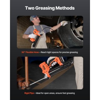 VEVOR Ασύρματο Πιστόλι Γράσου 20V με Κιτ Μπαταρίας WSHYQTJ1GDC22YWQSV2 VEVOR Ασύρματο Πιστόλι Γράσου 20V με Κιτ Μπαταρίας WSHYQTJ1GDC22YWQSV2