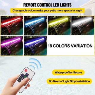 VEVOR LED Καταρράκτης Πισίνας Ανοξείδωτος 30x11.5x8 εκ. PQSBJPJSWL... VEVOR LED Καταρράκτης Πισίνας Ανοξείδωτος 30x11.5x8 εκ. PQSBJPJSWL...