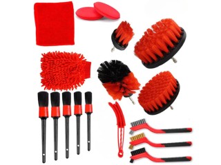 Σετ Καθαρισμού Αυτοκινήτου με Βούρτσες, Pads & Τσάντα Οργάνωσης 590... Σετ Καθαρισμού Αυτοκινήτου με Βούρτσες, Pads & Τσάντα Οργάνωσης 590...