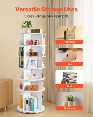 VEVOR Περιστρεφόμενη Ραφιέρα Παπουτσιών 6 Επιπέδων - Λευκή XZXJEKWD... VEVOR Περιστρεφόμενη Ραφιέρα Παπουτσιών 6 Επιπέδων - Λευκή XZXJEKWD...