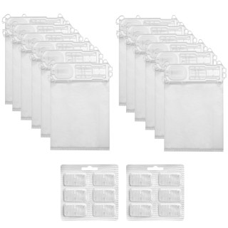 BAKAJI Σετ Σκούπας Folletto VK135 VK136 12 Σακούλες + 12 Αρωματικά... BAKAJI Σετ Σκούπας Folletto VK135 VK136 12 Σακούλες + 12 Αρωματικά...