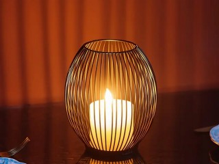 Verk Group Διακοσμητική Μεταλλική Βάση Κεριού - Μοντέρνα Διακόσμηση...