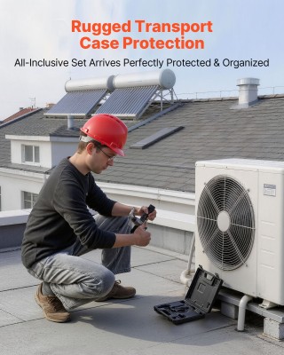 VEVOR Εκκεντρικό εργαλείο φλαρίσματος 45° για σωλήνες χαλκού και αλ... VEVOR Εκκεντρικό εργαλείο φλαρίσματος 45° για σωλήνες χαλκού και αλ...