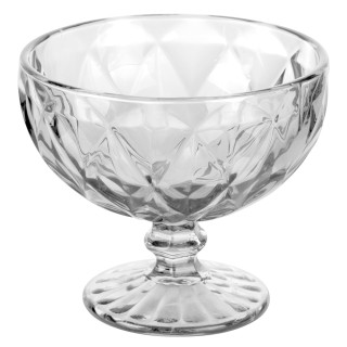 Galileo Γρανίτα Κύπελλο 400 ml Διάφανο Επιφάνεια Σκαλισμένη Elizabe...