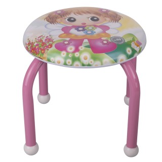 Galileo Σκαμπό παιδικό με επενδυμένο κάθισμα, κατασκευή από ατσάλι ...