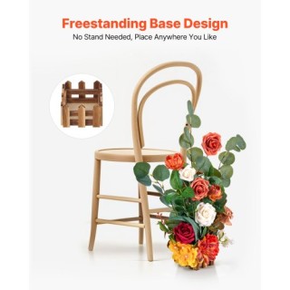 VEVOR Τέσσερις Ελεύθερες Ανθοσυνθέσεις για Γαμήλιες Διακοσμήσεις Τρ...