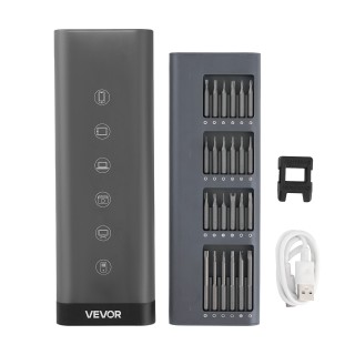 VEVOR Ηλεκτρικό Κατσαβίδι Ακριβείας με 48 Μύτες για Επισκευές Συσκε... VEVOR Ηλεκτρικό Κατσαβίδι Ακριβείας με 48 Μύτες για Επισκευές Συσκε...