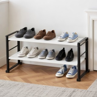 VEVOR Ράφια Μελαμίνης 2 Τεμαχίων, Προσαρμοζόμενα Ξύλινα Ράφια 23 x ...