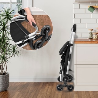 BAKAJI Καροτσάκι Αγορών Αναρρίχησης Σκαλών 56L Μαύρο Θερμική Τσάντα... BAKAJI Καροτσάκι Αγορών Αναρρίχησης Σκαλών 56L Μαύρο Θερμική Τσάντα...