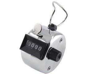 Χειροκίνητος Μετρητής Κλικ – Clicker με Μηχανική Αρίθμηση έως 9999 ...