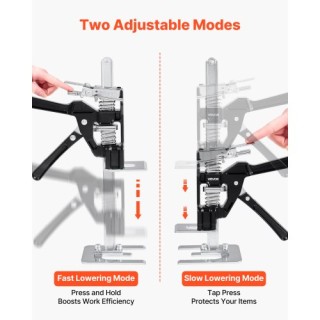 VEVOR Γρύλος Ανύψωσης 200kg 2 Τεμαχίων 235mm Μαύρο TGQ220MM2DHS12IENV0 VEVOR Γρύλος Ανύψωσης 200kg 2 Τεμαχίων 235mm Μαύρο TGQ220MM2DHS12IENV0