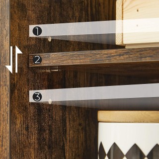 VASAGLE Ντουλάπι Μπάνιου με 1 Ντουλάπι και 3 Συρτάρια 60 x 30 x 80 ... VASAGLE Ντουλάπι Μπάνιου με 1 Ντουλάπι και 3 Συρτάρια 60 x 30 x 80 ...