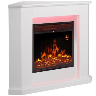 BAKAJI Γωνιακό ΗλεκτρικόςΤζάκι Τοίχου 96 x 68 x 93 cm, Ζυρίχη Λευ... BAKAJI Γωνιακό ΗλεκτρικόςΤζάκι Τοίχου 96 x 68 x 93 cm, Ζυρίχη Λευ...