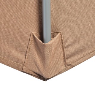 Outsunny Εκκεντρωμένη Ομπρέλα με 6 Ακτίνες, Μανιβέλα και Σταυρωτή Β... Outsunny Εκκεντρωμένη Ομπρέλα με 6 Ακτίνες, Μανιβέλα και Σταυρωτή Β...