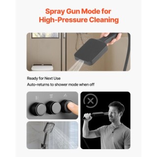 VEVOR Σετ Βρύσης Ντους, Σύστημα Βροχής Οροφής 305 mm με Κεφαλή 152 ... VEVOR Σετ Βρύσης Ντους, Σύστημα Βροχής Οροφής 305 mm με Κεφαλή 152 ...