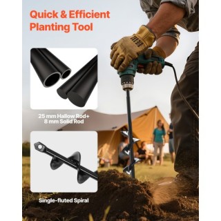 VEVOR Εργαλείο Διάτρησης Εδάφους με 2 Τρυπάνια Helix (30cm & 22cm) ... VEVOR Εργαλείο Διάτρησης Εδάφους με 2 Τρυπάνια Helix (30cm & 22cm) ...