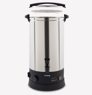 Ηλεκτρικός Αποστειρωτής Βάζων 25lt από Ανοξείδωτο Χάλυβα LEGI25LP H...