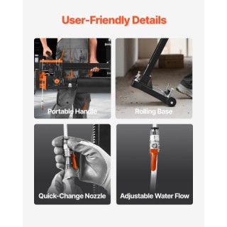 VEVOR Μηχανή Διαμαντόπισας Διάτρησης με Βάση 10 ιντσών 2500W LSJGSZ... VEVOR Μηχανή Διαμαντόπισας Διάτρησης με Βάση 10 ιντσών 2500W LSJGSZ...