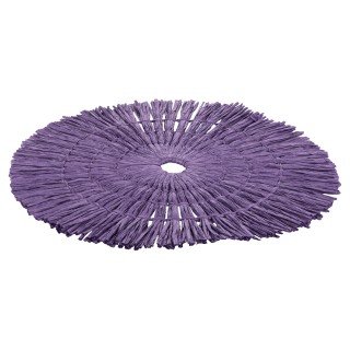 Villa DEste  Σετ 6 τμχ Στρογγυλό πλεκτό σουπλά 38 cm από χαρτί Dram...