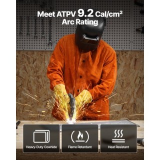 VEVOR Δερμάτινο Ανθεκτικό Μπουφάν Συγκόλλησης L KSNPKKSKNPAK8UX8MV0