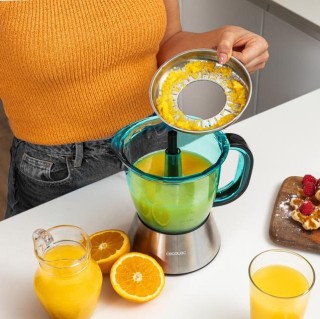 Ηλεκτρικό Στίφτης για Εσπεριδοειδή Zitra Full Steel Cecotec CEC-04394 Ηλεκτρικό Στίφτης για Εσπεριδοειδή Zitra Full Steel Cecotec CEC-04394