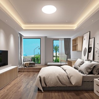 BAKAJI Στρογγυλό LED φωτιστικό οροφής 12W Λευκό Φως 4000K Φυσικό Λ... BAKAJI Στρογγυλό LED φωτιστικό οροφής 12W Λευκό Φως 4000K Φυσικό Λ...