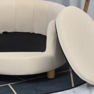 PawHut Καναπές για Σκύλους και Γάτες με Επένδυση, Πλάτη και Αφαιρο... PawHut Καναπές για Σκύλους και Γάτες με Επένδυση, Πλάτη και Αφαιρο...