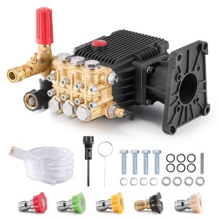 VEVOR Αντλία Πλυντηρίου Υψηλής Πίεσης με Οριζόντιο Άξονα 1 Triplex ... VEVOR Αντλία Πλυντηρίου Υψηλής Πίεσης με Οριζόντιο Άξονα 1 Triplex ...