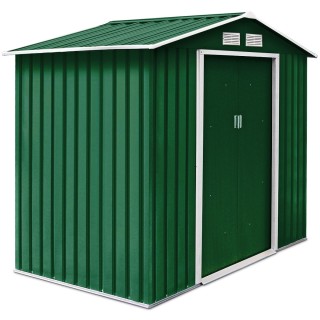 Costway Μεταλλικό Σπιτάκι Κήπου 213x127x185 cm με Ανθεκτική Κατασκε... Costway Μεταλλικό Σπιτάκι Κήπου 213x127x185 cm με Ανθεκτική Κατασκε...