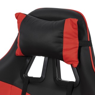 Galileo Καρέκλα gaming υψηλής ποιότητας με ροδάκια κόκκινο 2188574