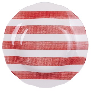 Villa DEste Σετ 6τμχ Ρηχό πιάτο από πορσελάνη με κυματιστό χείλος,... Villa DEste Σετ 6τμχ Ρηχό πιάτο από πορσελάνη με κυματιστό χείλος,...