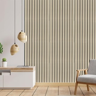 BAKAJI Σετ 2 Ηχοαπορροφητικά Πάνελ 60 x 120 εκ. Τρισδιάστατο Ξύλιν... BAKAJI Σετ 2 Ηχοαπορροφητικά Πάνελ 60 x 120 εκ. Τρισδιάστατο Ξύλιν...