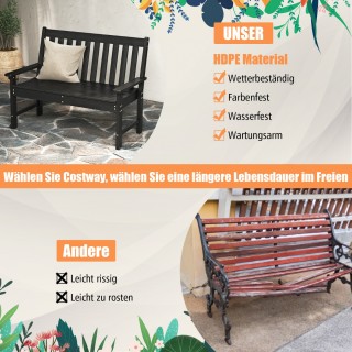 Costway Εξωτερικός Πάγκος HDPE Ανθεκτικός στις Καιρικές Συνθήκες με... Costway Εξωτερικός Πάγκος HDPE Ανθεκτικός στις Καιρικές Συνθήκες με...