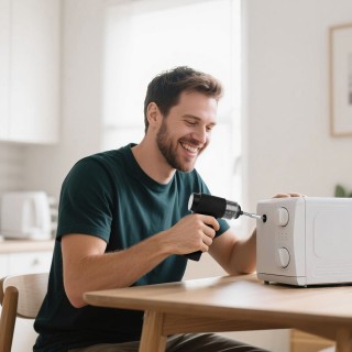 VEVOR Ασύρματο Ηλεκτρικό Κατσαβίδι με 32 Μύτες και LED Φωτισμό DDLS... VEVOR Ασύρματο Ηλεκτρικό Κατσαβίδι με 32 Μύτες και LED Φωτισμό DDLS...