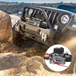 Ηλεκτρικό Βίντσι VEVOR 13,500 lb Ατσάλινο Καλώδιο IP65 Αδιάβροχο Τη... Ηλεκτρικό Βίντσι VEVOR 13,500 lb Ατσάλινο Καλώδιο IP65 Αδιάβροχο Τη...