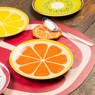 Villa DEste Σετ 6 τμχ Πιάτο φρούτων από πορσελάνη Fruit Life 5921916 Villa DEste Σετ 6 τμχ Πιάτο φρούτων από πορσελάνη Fruit Life 5921916