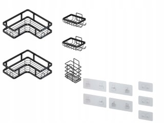 Verk group Σετ Μπάνιου με 3 x Φιόγκοι και  2 x Κρεμαστές Επιφάνειες...