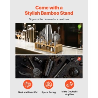 VEVOR Σετ Κοκτέιλ 13 Τεμαχίων Ανοξείδωτο Ατσάλι Ασημί JBYJTZBSDB137... VEVOR Σετ Κοκτέιλ 13 Τεμαχίων Ανοξείδωτο Ατσάλι Ασημί JBYJTZBSDB137...