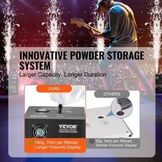 Μηχανή Πυροτεχνημάτων VEVOR Cold Spark x4 500W για Εκδηλώσεις  YHKZ...