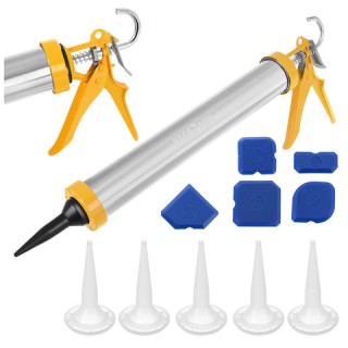 Bigstreen Πιστόλι Σιλικόνης  600 ml για Φύσιγγες και Σακουλάκια, Με...