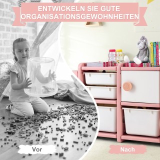 Costway Παιδική Ντουλάπα Φορτηγό με Αποθηκευτικούς Χώρους και Συρτ... Costway Παιδική Ντουλάπα Φορτηγό με Αποθηκευτικούς Χώρους και Συρτ...