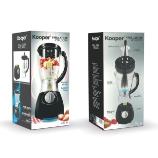 Kooper Ηλεκτρικό μπλέντερ 1,8L με ανοξείδωτες λεπίδες, 4 ταχύτητες,...