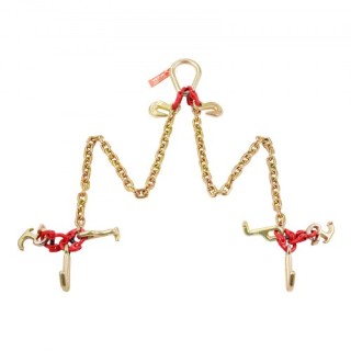 Αλυσίδα Ρυμούλκησης VEVOR 5/16 x 3 G80 με Άγκιστρα RTJ & Grab 10800...