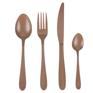 Villa DEste  Σετ 24 μαχαιροπίρουνα από ανοξείδωτο ατσάλι σε ματ από...