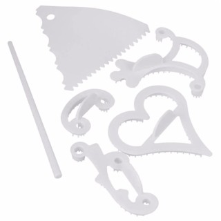 BAKAJI Σετ 100τμχ Διακόσμηση Τούρτας Cake Design Με Σακούλα Ζαχαρο... BAKAJI Σετ 100τμχ Διακόσμηση Τούρτας Cake Design Με Σακούλα Ζαχαρο...