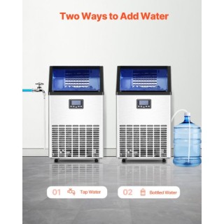 VEVOR Επαγγελματική Παγομηχανή Ελεύθερης Τοποθέτησης 150lbs/24H 45 ... VEVOR Επαγγελματική Παγομηχανή Ελεύθερης Τοποθέτησης 150lbs/24H 45 ...