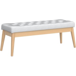 Shally Dogan  Κασετίνα Πουφ Οθωμανική Γκρι Είσοδος Πάγκος Υψηλής Πυ...