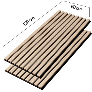 BAKAJI Σετ 2 Τρισδιάστατων Ξύλινων Ηχοαπορροφητικών Πάνελ Τοίχου 6... BAKAJI Σετ 2 Τρισδιάστατων Ξύλινων Ηχοαπορροφητικών Πάνελ Τοίχου 6...